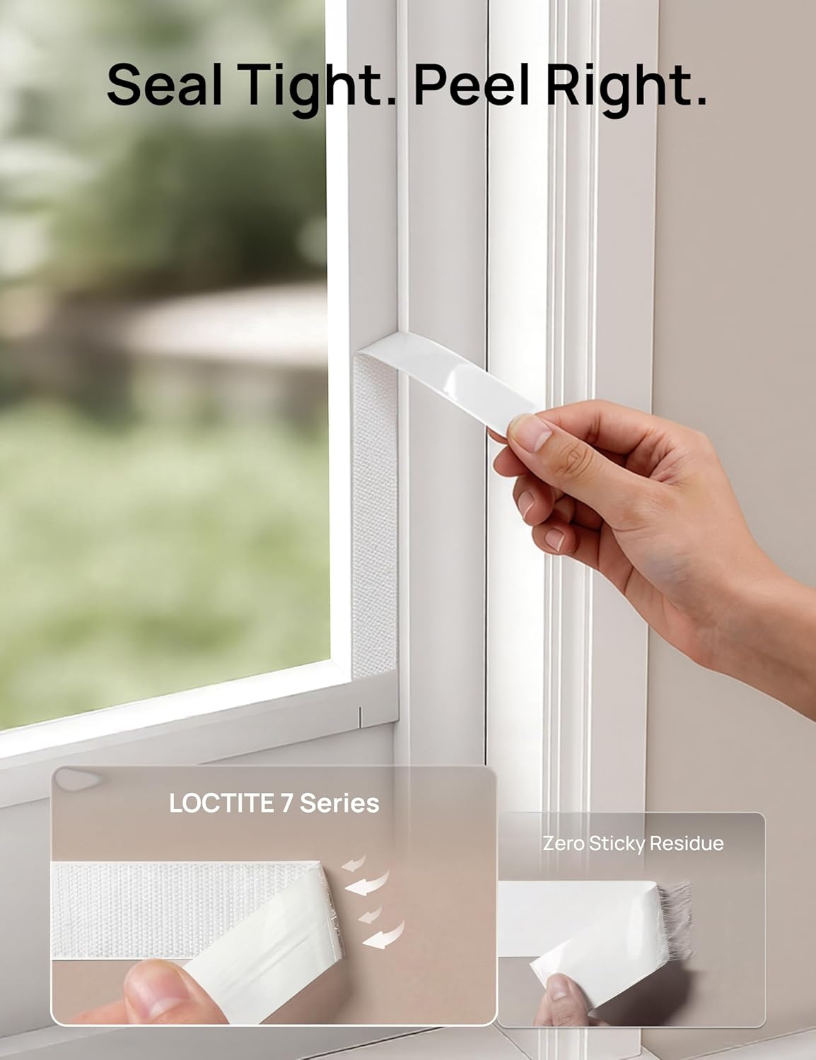 Air Conditioner Window Seal Kit for Pivot Window