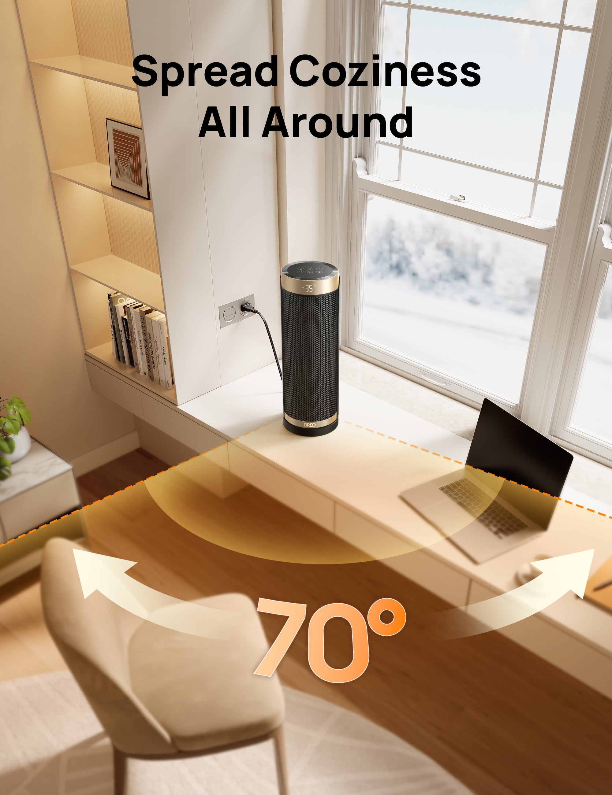 Space Heater Solaris Slim H3