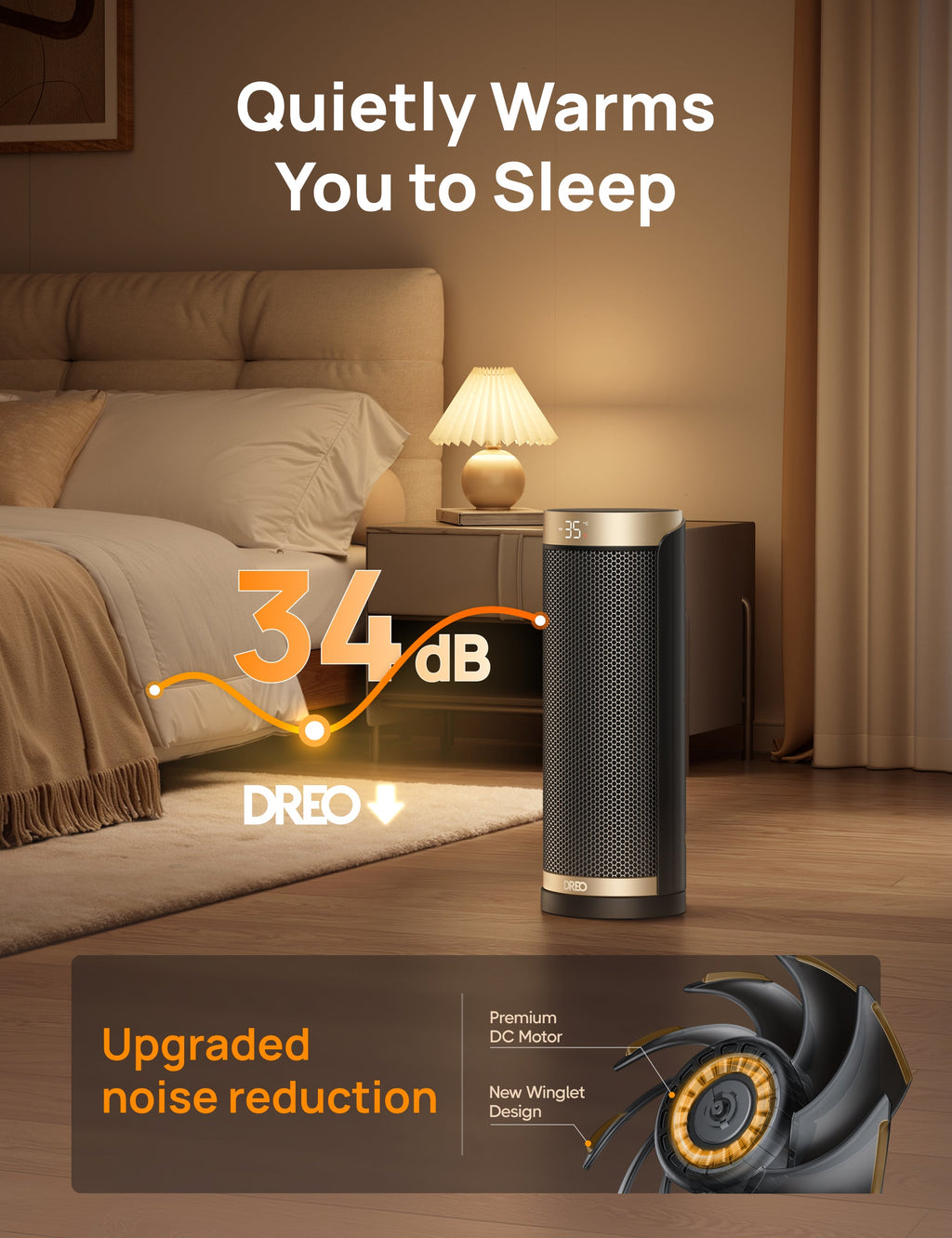 Space Heater Solaris Slim H3