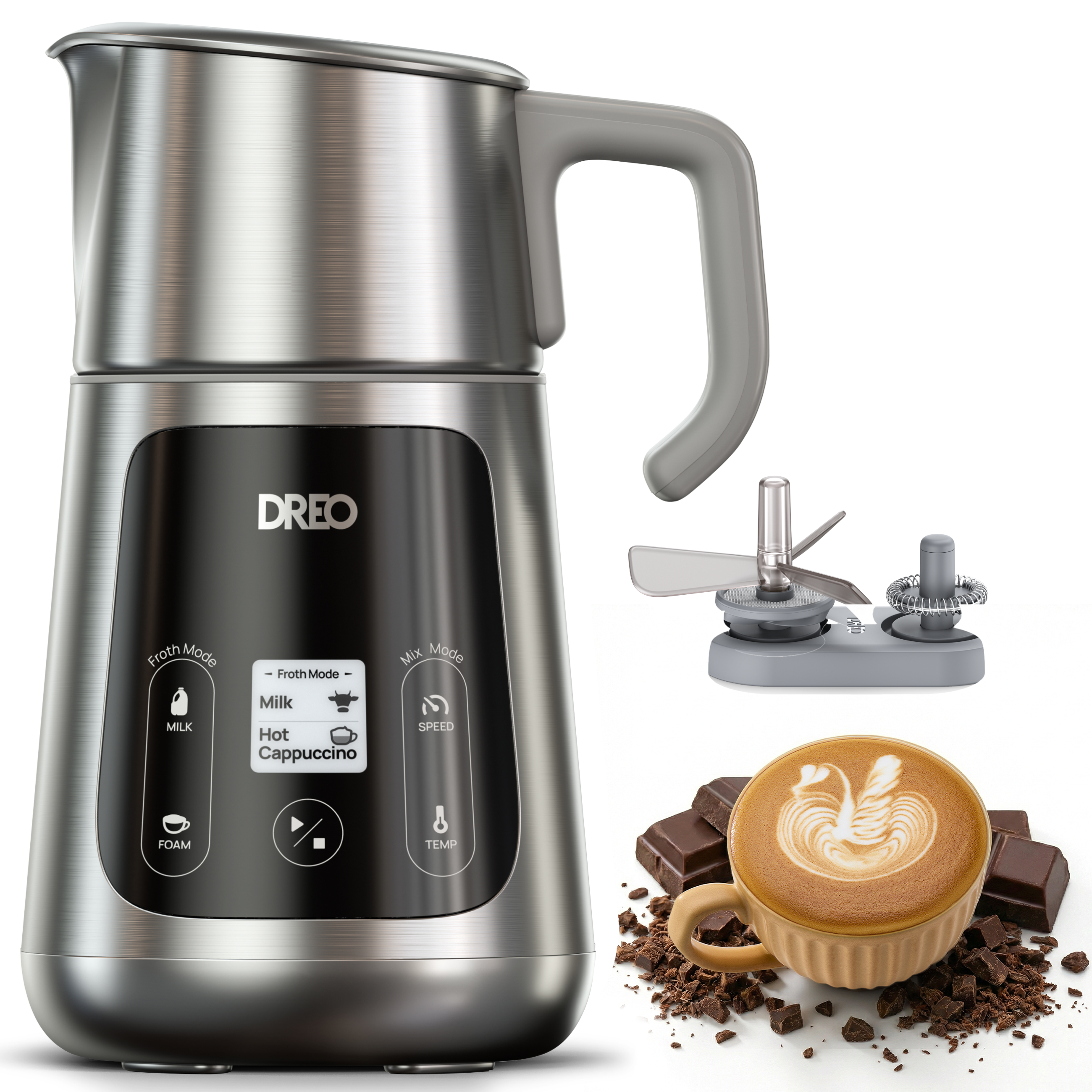 BaristaMaker Milk Frother